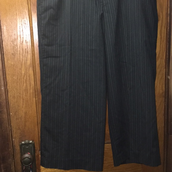 Larry Levine Women’s Black Wide Leg Capri Pants - Picture 3 of 8